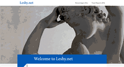 Desktop Screenshot of leshy.net